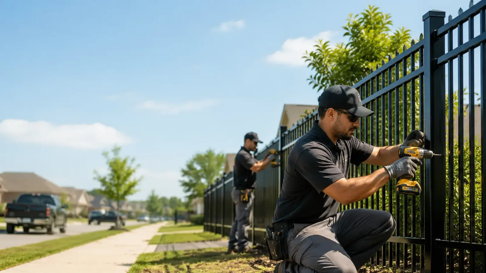 Metal Fence Installation in Welch, TX